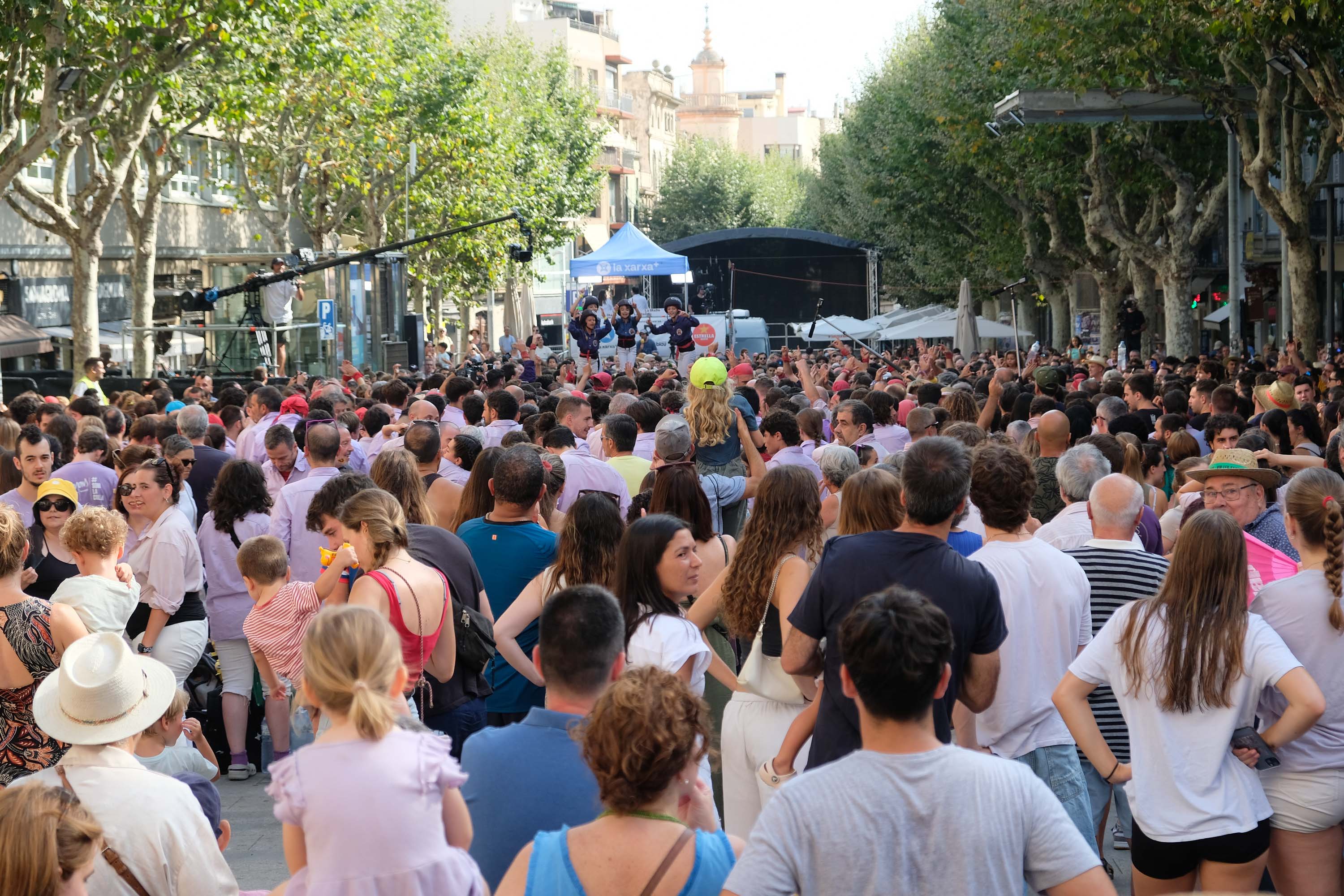 Una gentada a la Diada castellera. Foto: Joan G. Jané Una gentada a la Diada castellera. Foto: Joan G. Jané