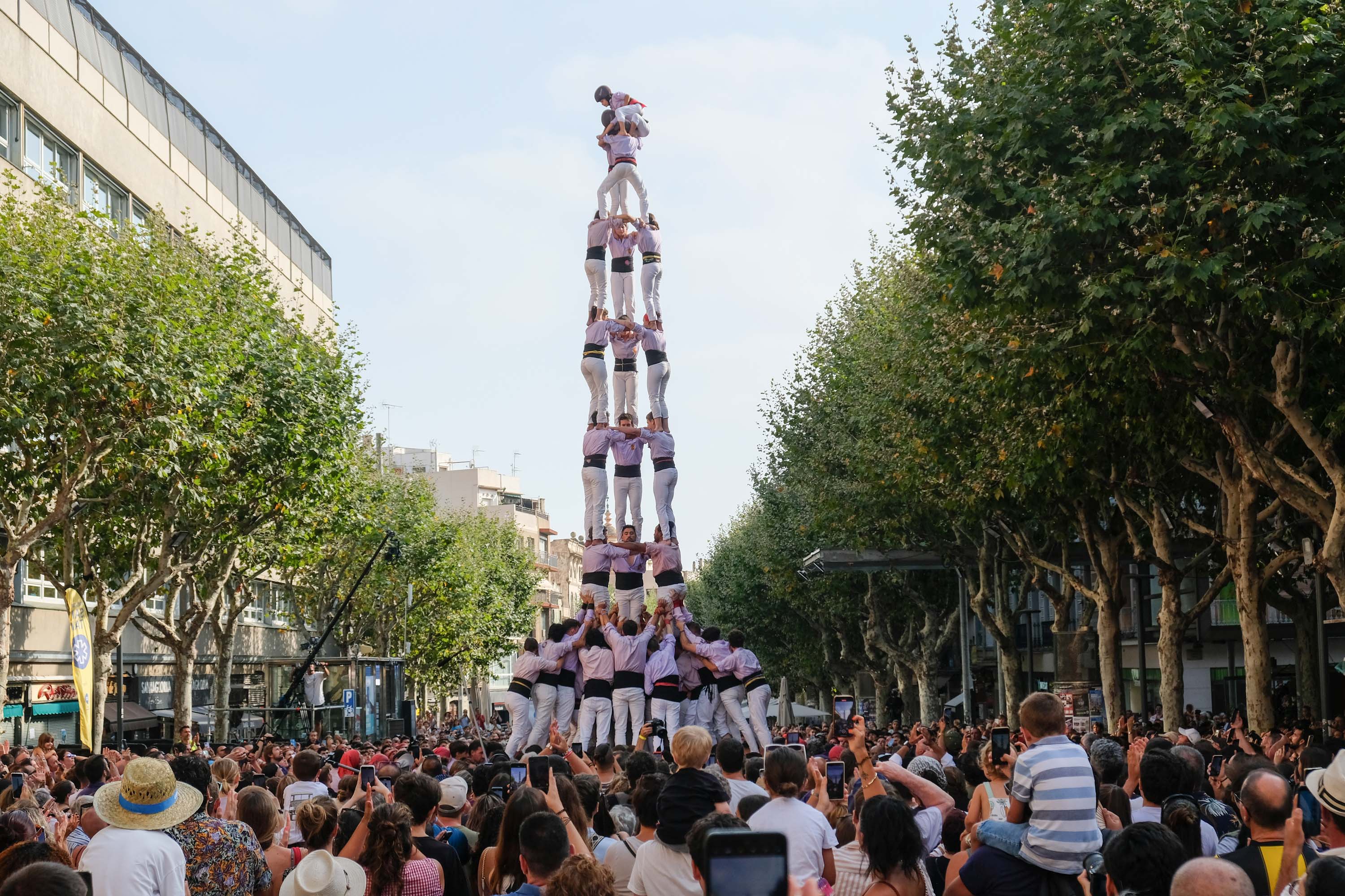 Els Minyons de Terrassa també van lluir. Foto: Joan G. Jané Els Minyons de Terrassa també van lluir. Foto: Joan G. Jané