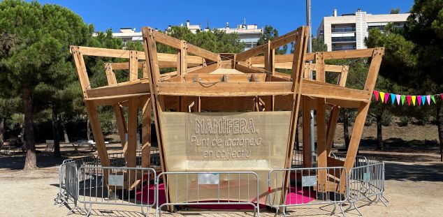 El punt de lactància de l'Espai Familiar de Santes. Foto: R. Gallofré El punt de lactància de l'Espai Familiar de Santes. Foto: R. Gallofré