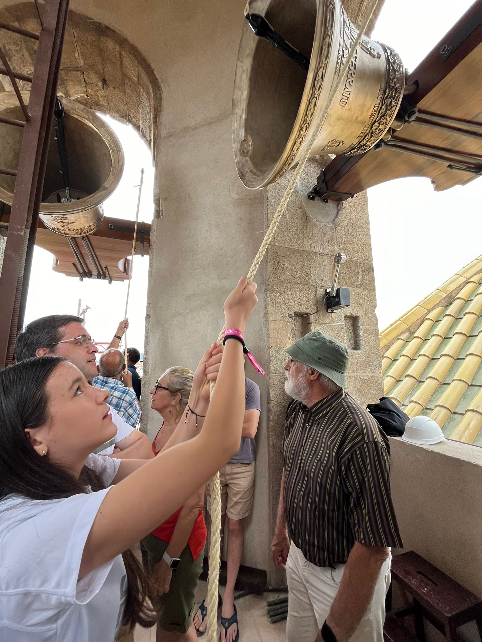 La música més alta tal i com sonava fa un segle. Foto: Campaners de Santa Maria