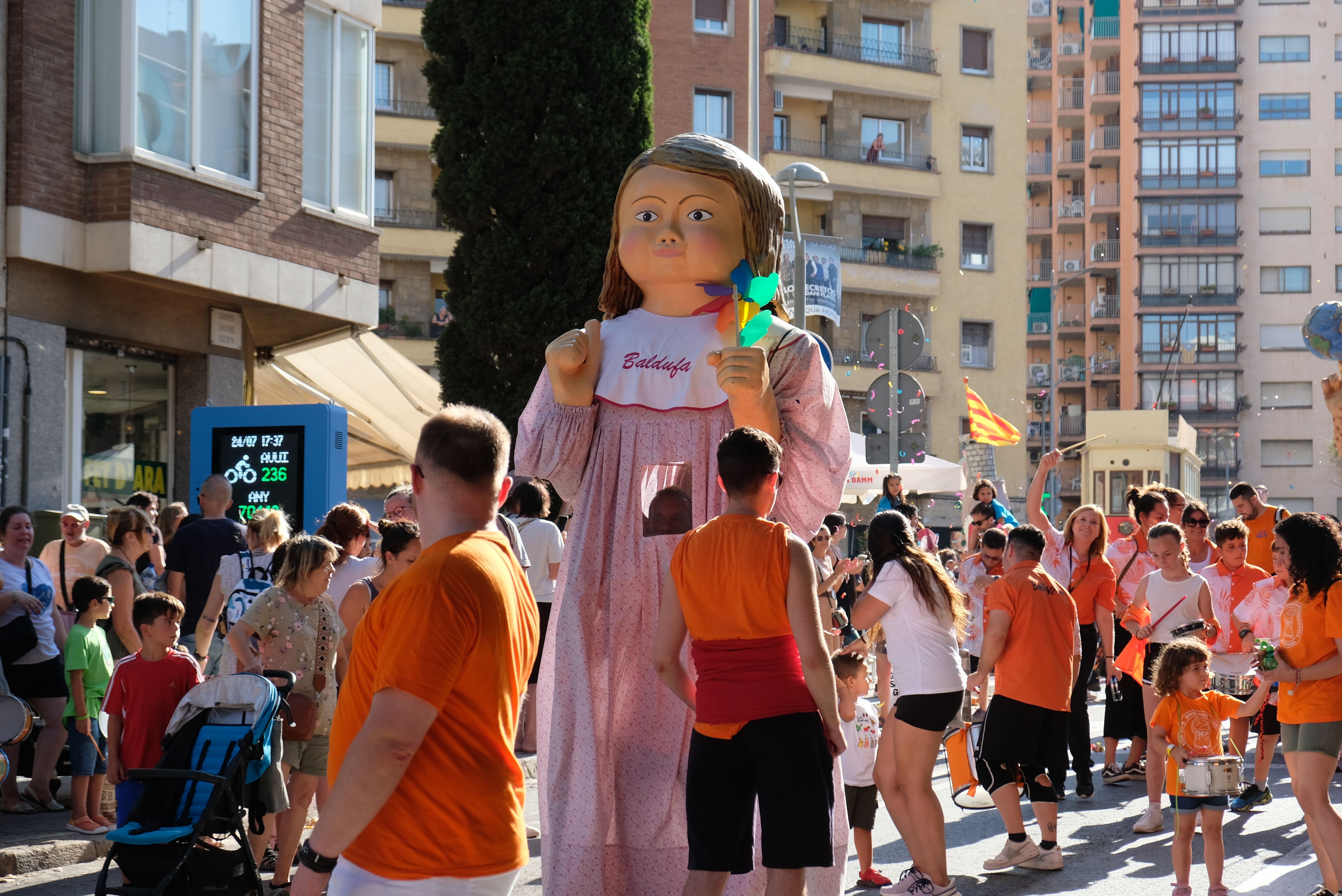 Una de les figures. Foto: C. F. 