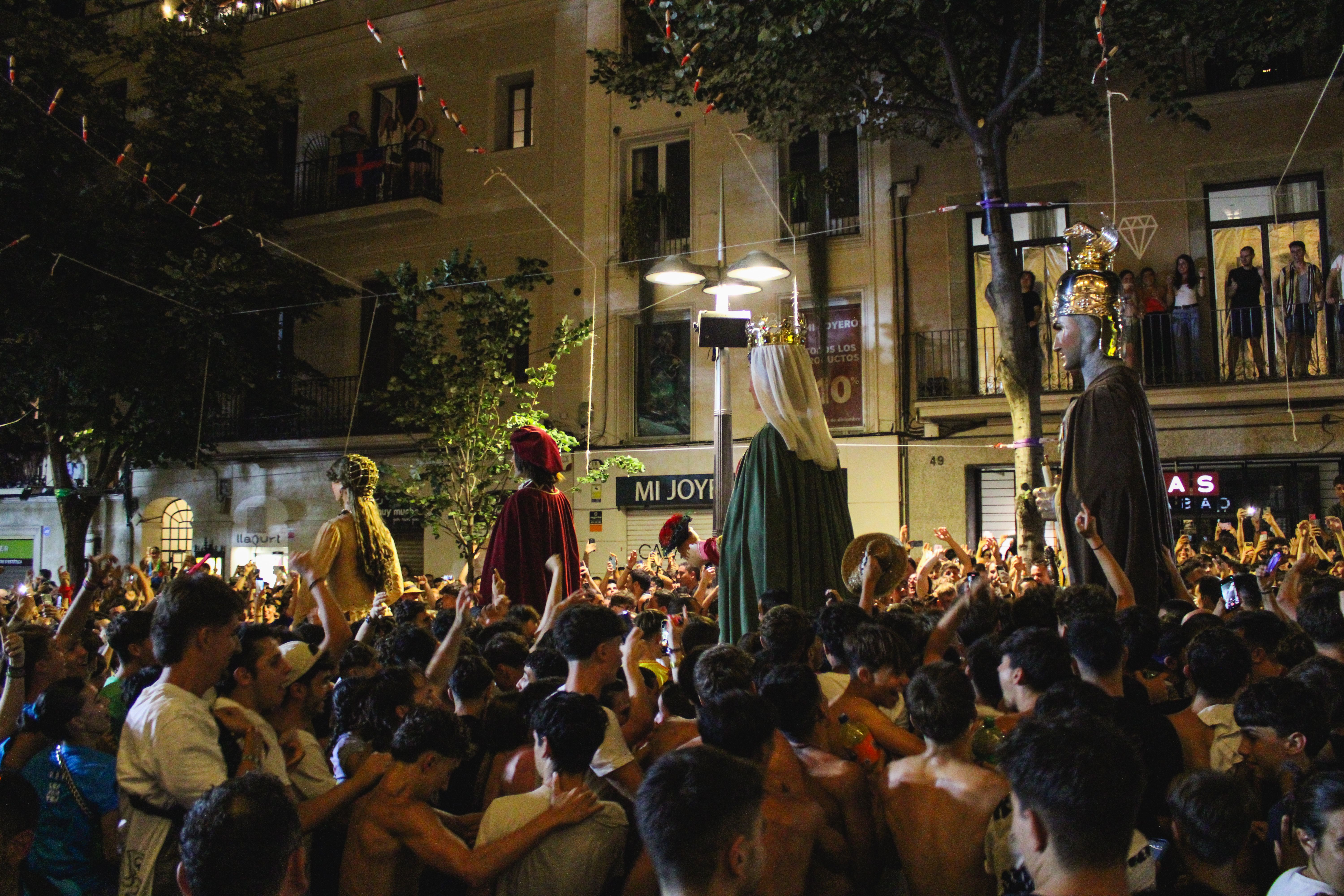Un instant del Desvetllament, que com sempre va ser massiu. Foto: Iker Morera Un instant del Desvetllament, que com sempre va ser massiu. Foto: Iker Morera