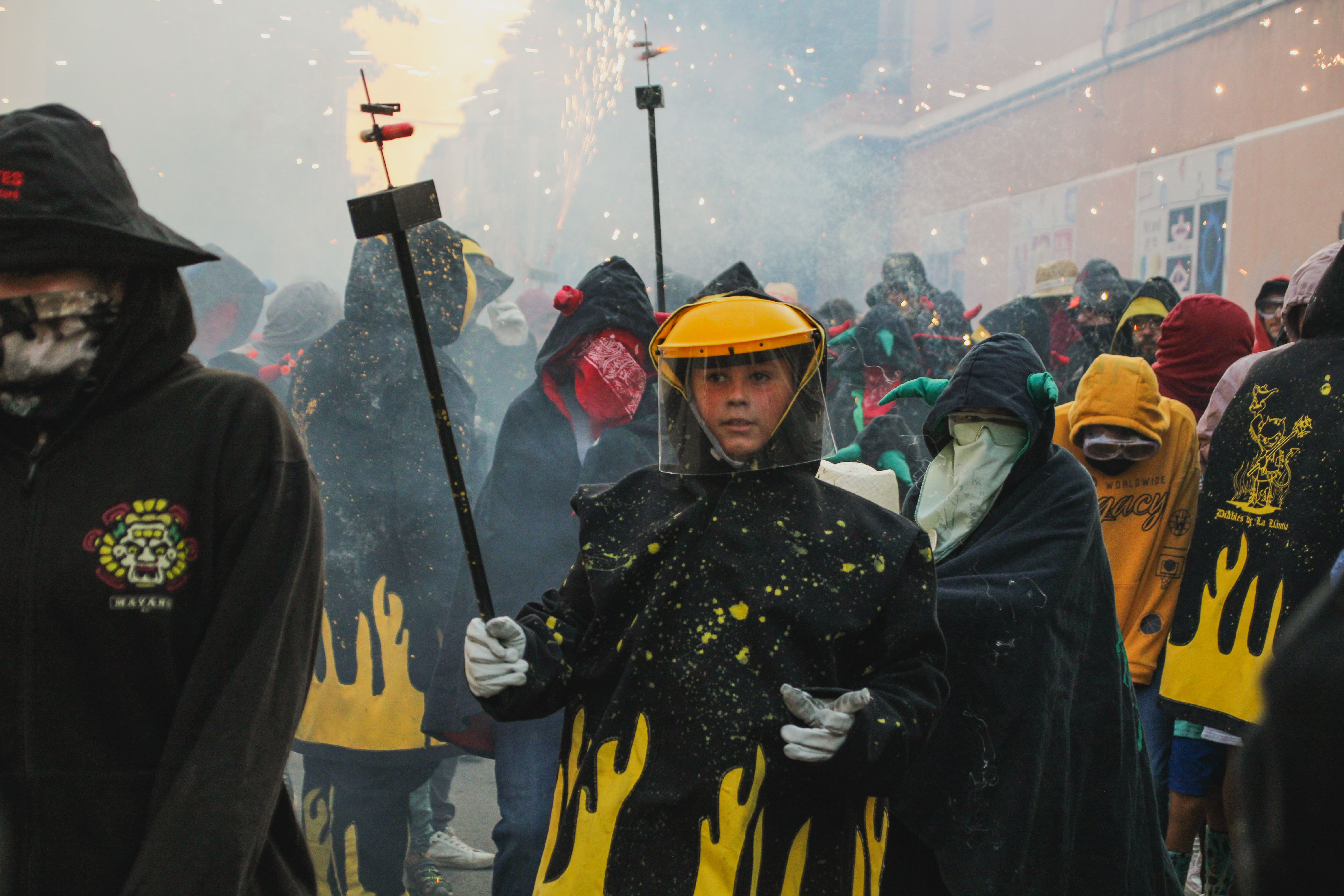 L'acte de foc adaptat al públic infantil. Foto: Iker Morera