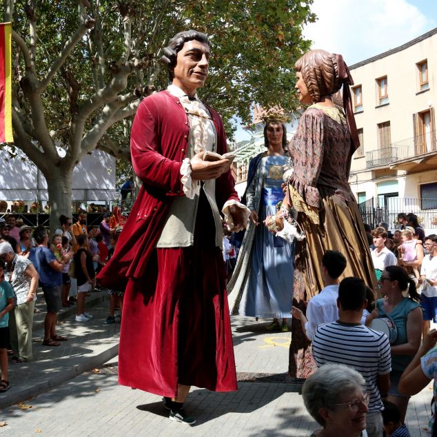 Moments del 4 d'agost, diada de la Festa Major d'Argentona. Foto: Gemma Sánchez-ACN