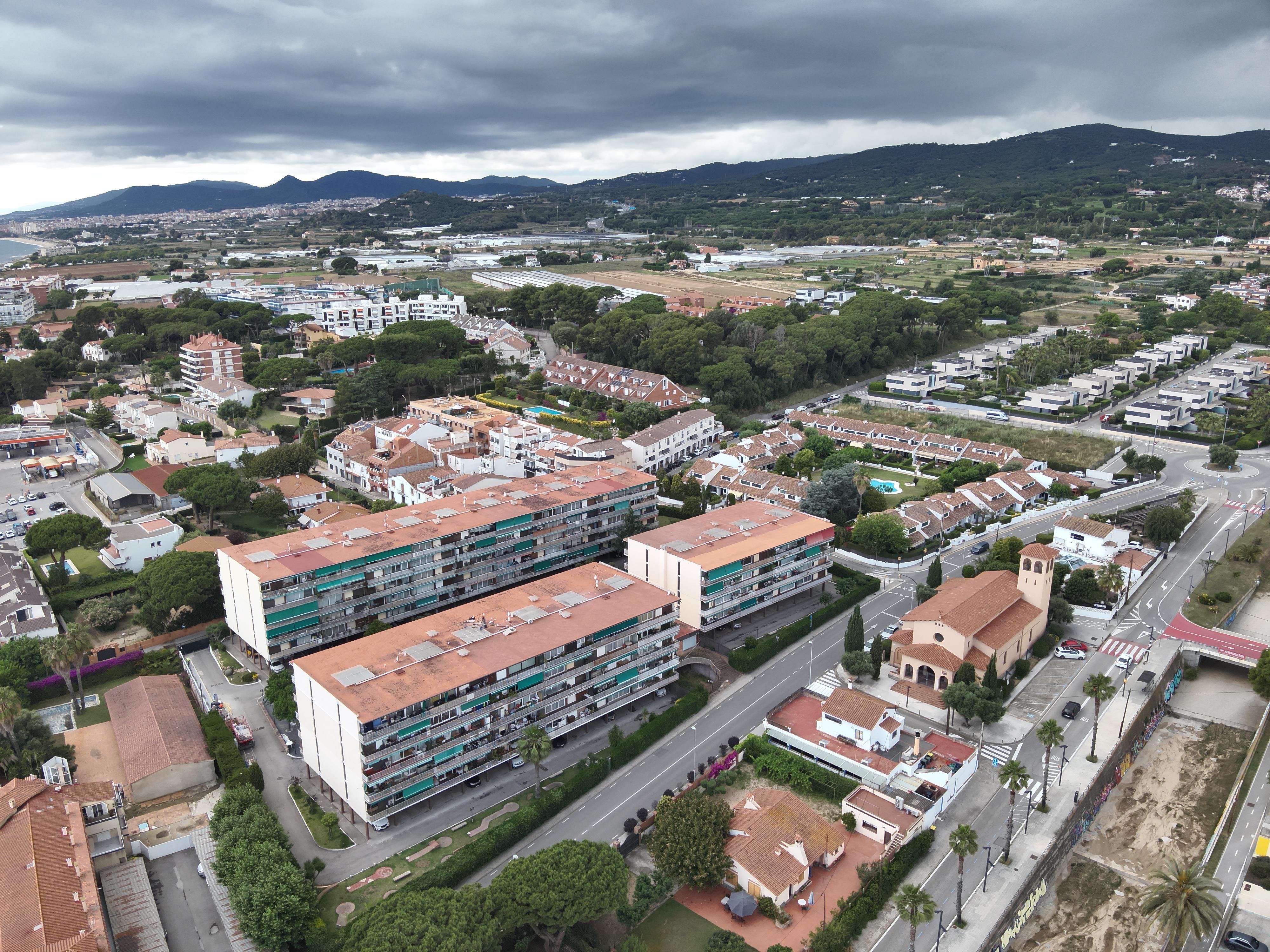 vista aèria de Llavaneres captada pel dron