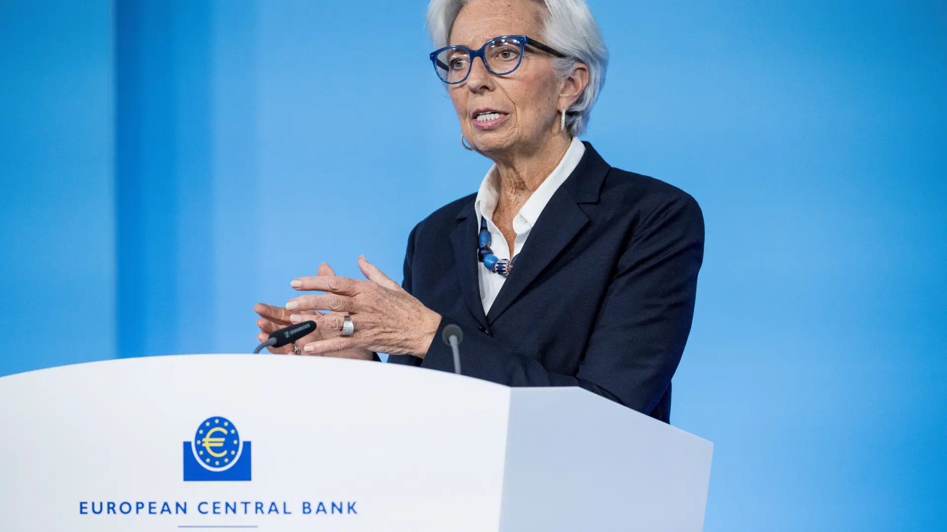 La presidenta del BCE, Cristine Lagarde