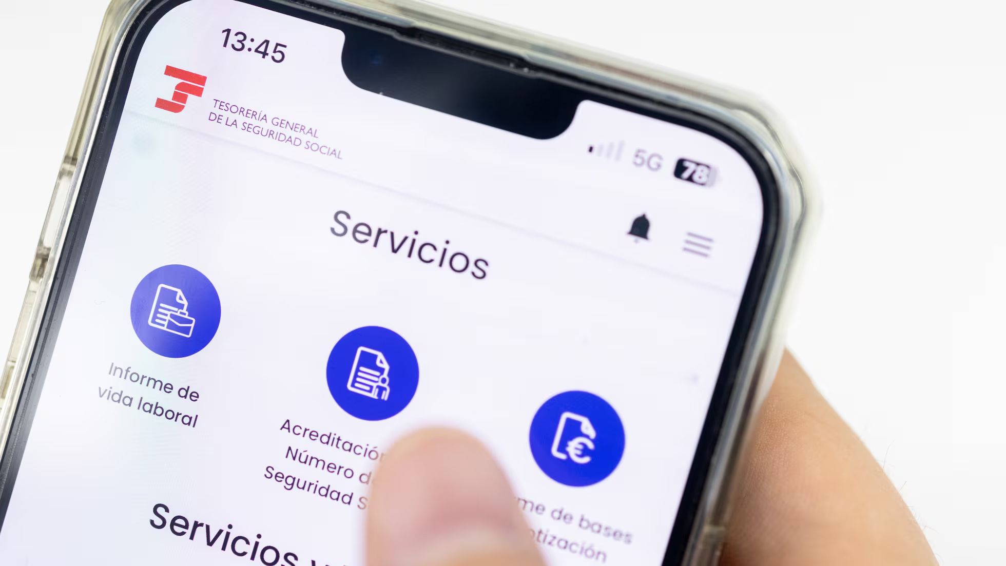 Ja pots consultar la teva vida laboral des el mòbil