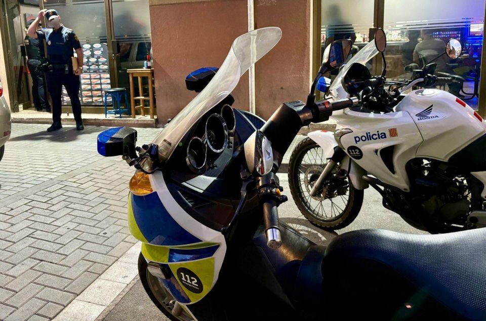 Imagen de archivo de la Policía Local de Mataró, que atrapó al individuo Imagen de archivo de la Policía Local de Mataró, que atrapó al individuo