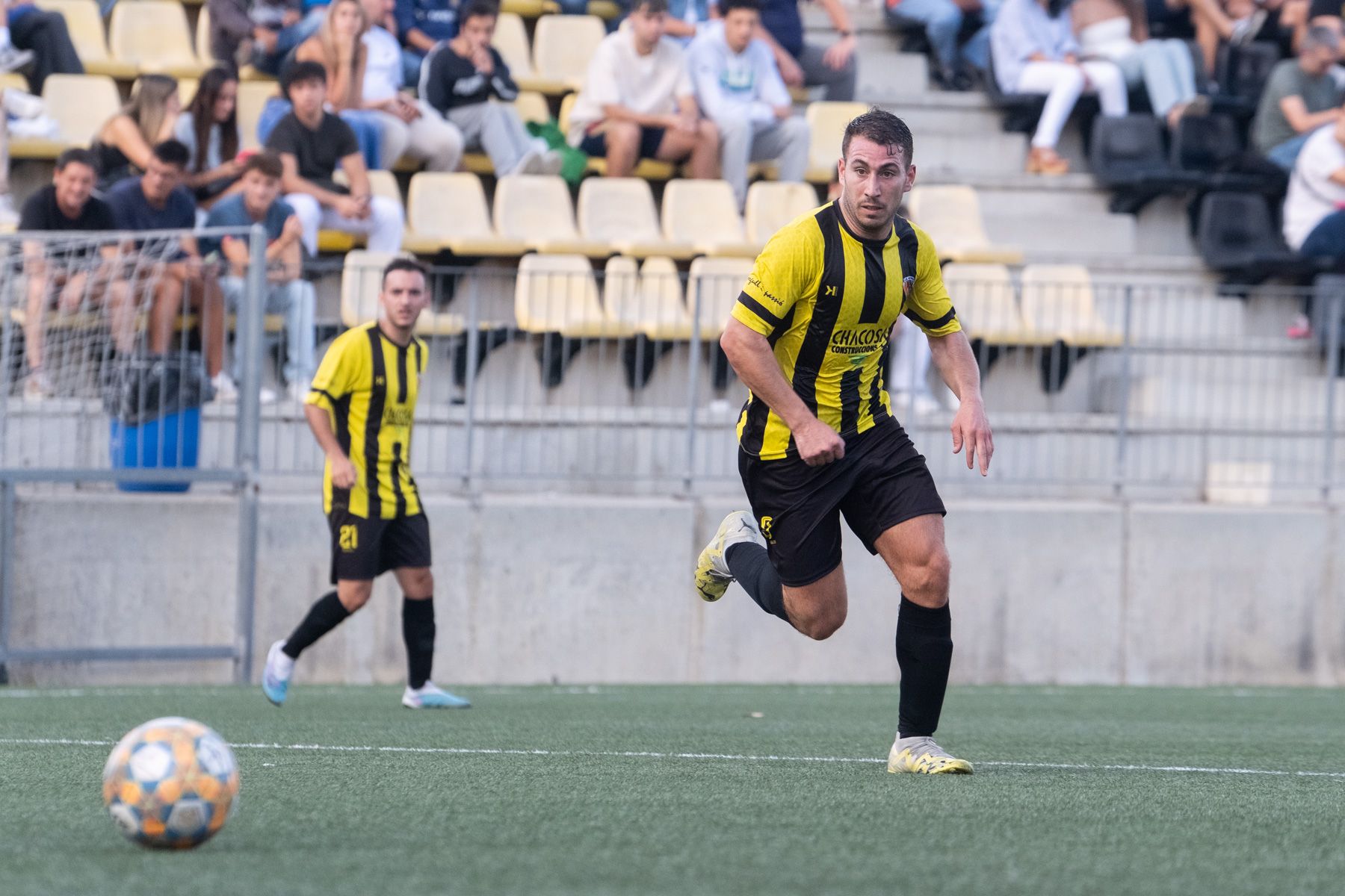 Un partit del CE Mataró. Foto: R.Gallofré