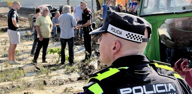 La policia ha seguit la situació de prop. Foto: ACN La policia ha seguit la situació de prop. Foto: ACN
