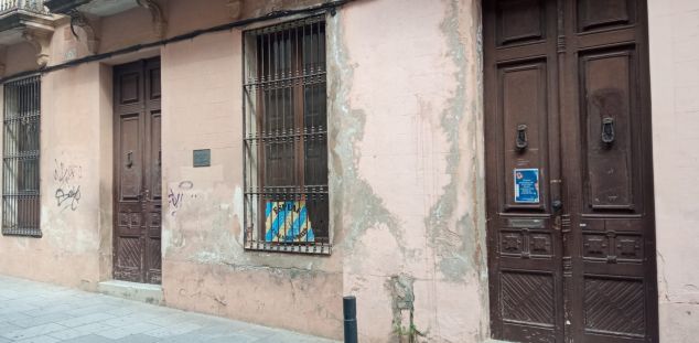 El local de Sant Josep que resta tancat i barrat El local de Sant Josep que resta tancat i barrat