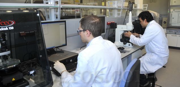Investigadores del centro tecnológico Investigadores del centro tecnológico