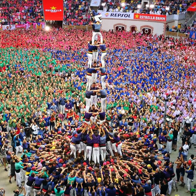 El 3 de 9 dels Capgrossos al Concurs 2018. Foto. JARC
