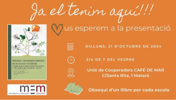 El cartell de la presentació El cartell de la presentació