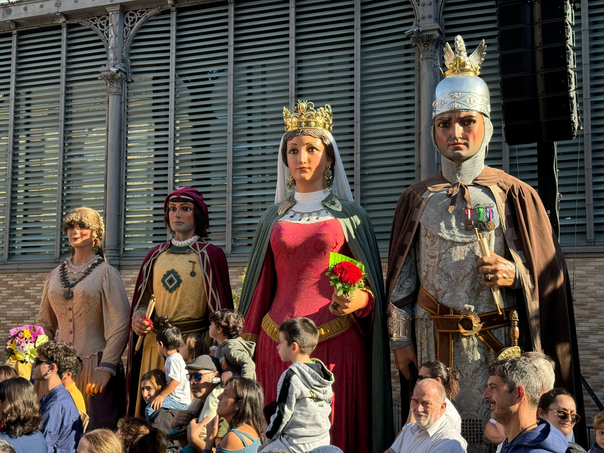 La Família Robafaves, a la trobada de Gegants Centenaris. Foto: Joan Adserà La Família Robafaves, a la trobada de Gegants Centenaris. Foto: Joan Adserà