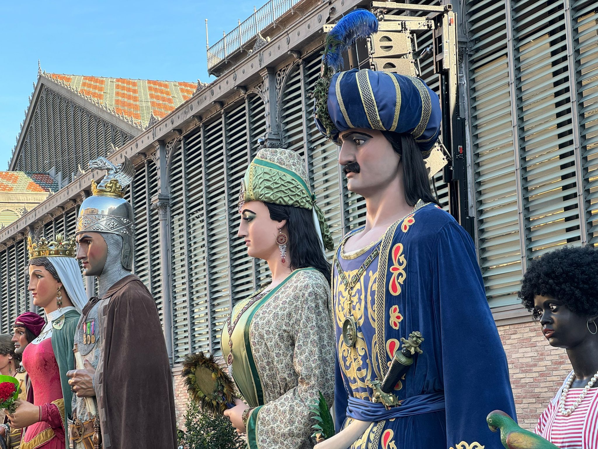La Família Robafaves, a la trobada de Gegants Centenaris. Foto: Joan Adserà La Família Robafaves, a la trobada de Gegants Centenaris. Foto: Joan Adserà