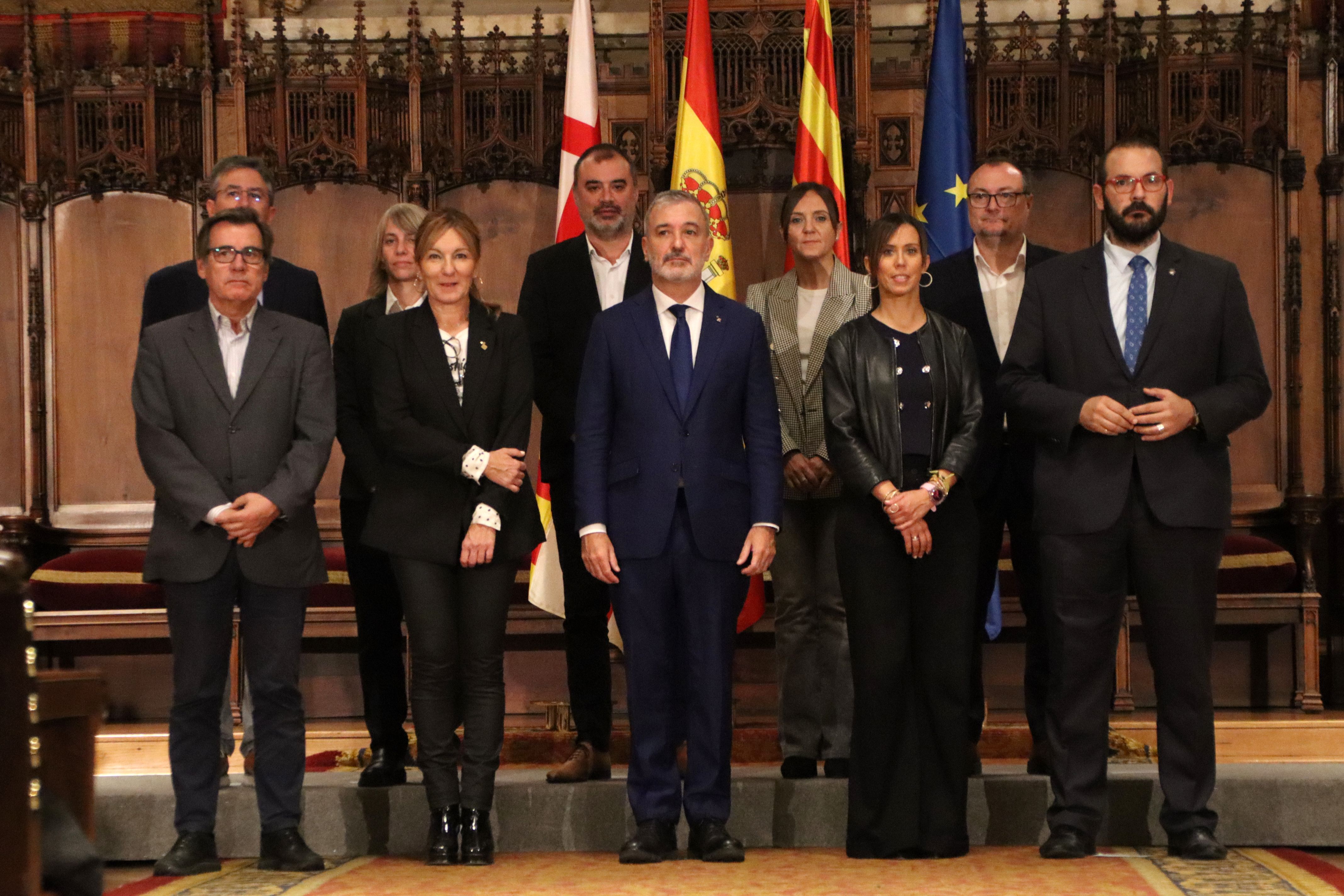 Els alcaldes de l'arc metropolità. Foto: ACN