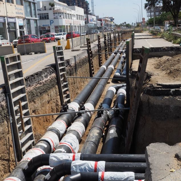 El TubVerd a la rasa de l'avinguda Maresme El TubVerd a la rasa de l'avinguda Maresme