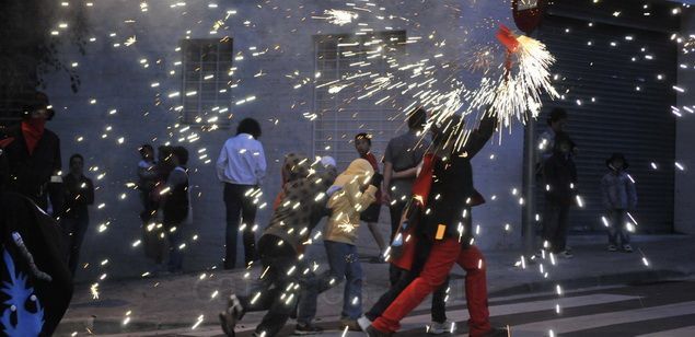 El correfoc de l'any passat El correfoc de l'any passat