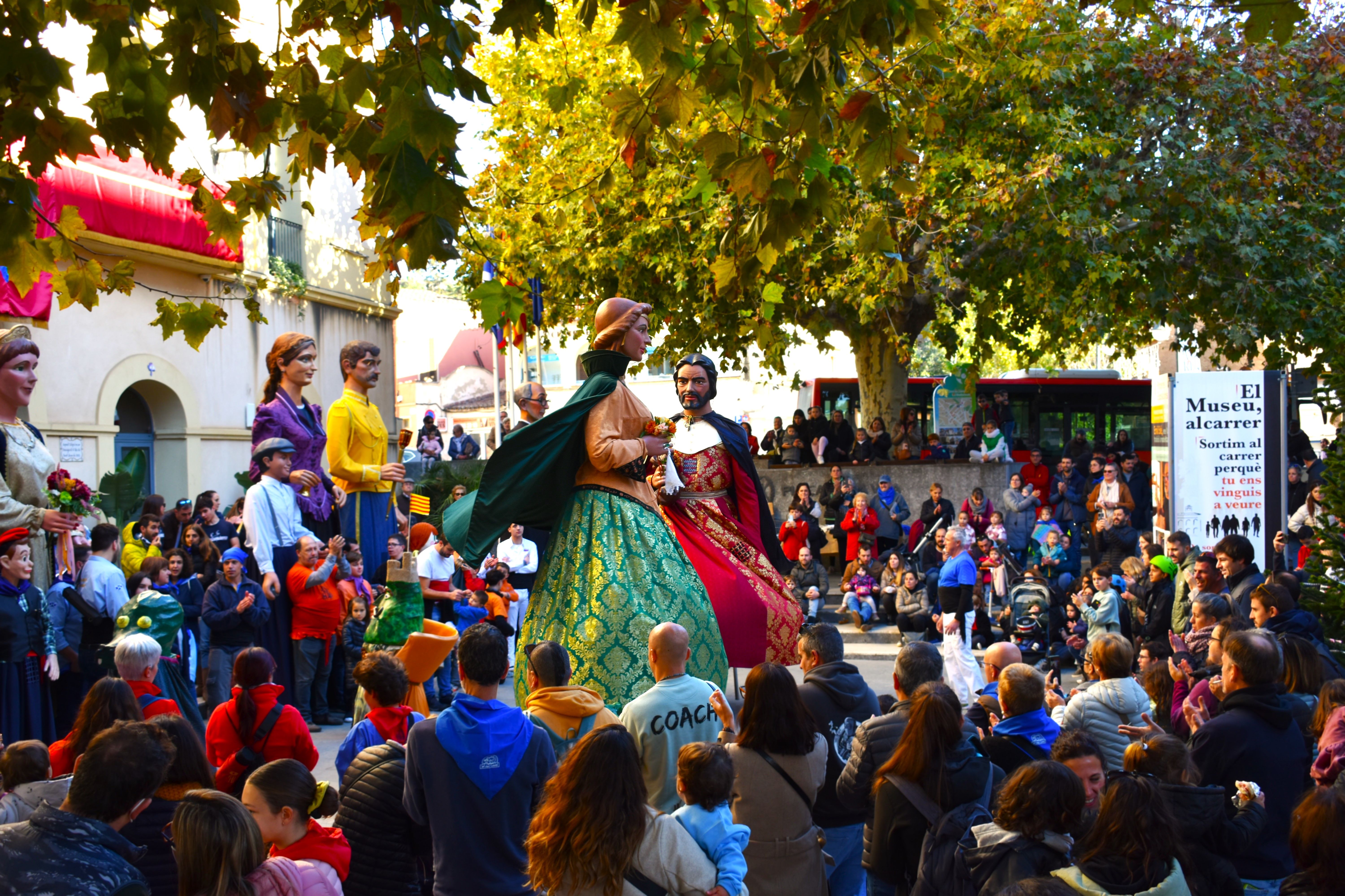 Gegants a la Festa Major de Llavaneres
