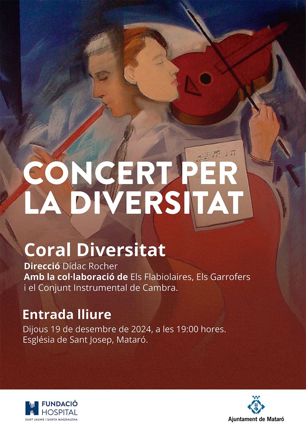 Cartell del concert de la Coral Diversitat Cartell del concert de la Coral Diversitat