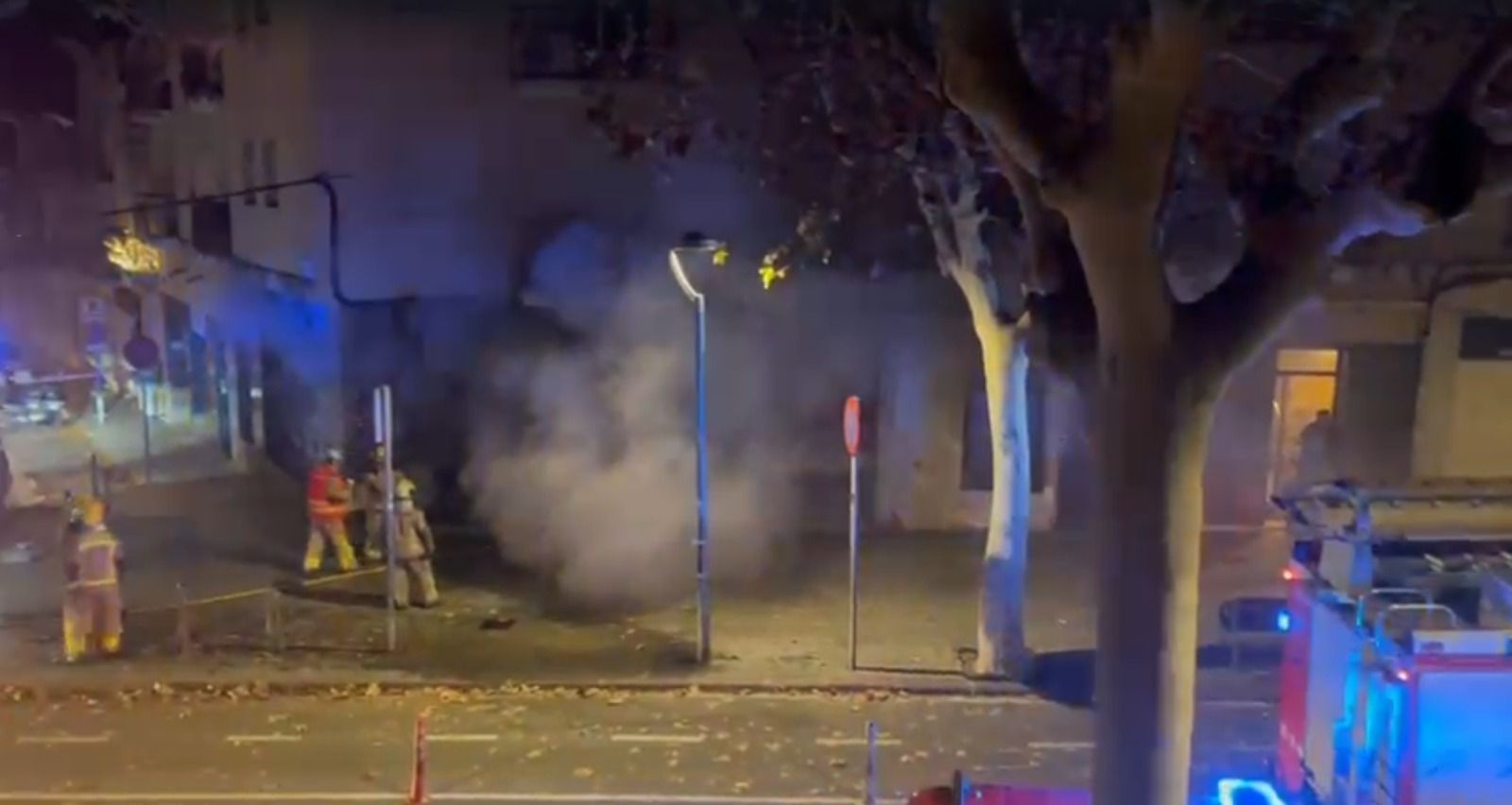 Incendi a l’interior d’una perruqueria de Mataró en plena Nit de Reis