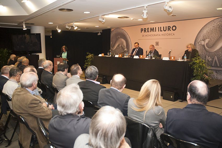 Un instant de l'acte. Foto: Fundació Iluro