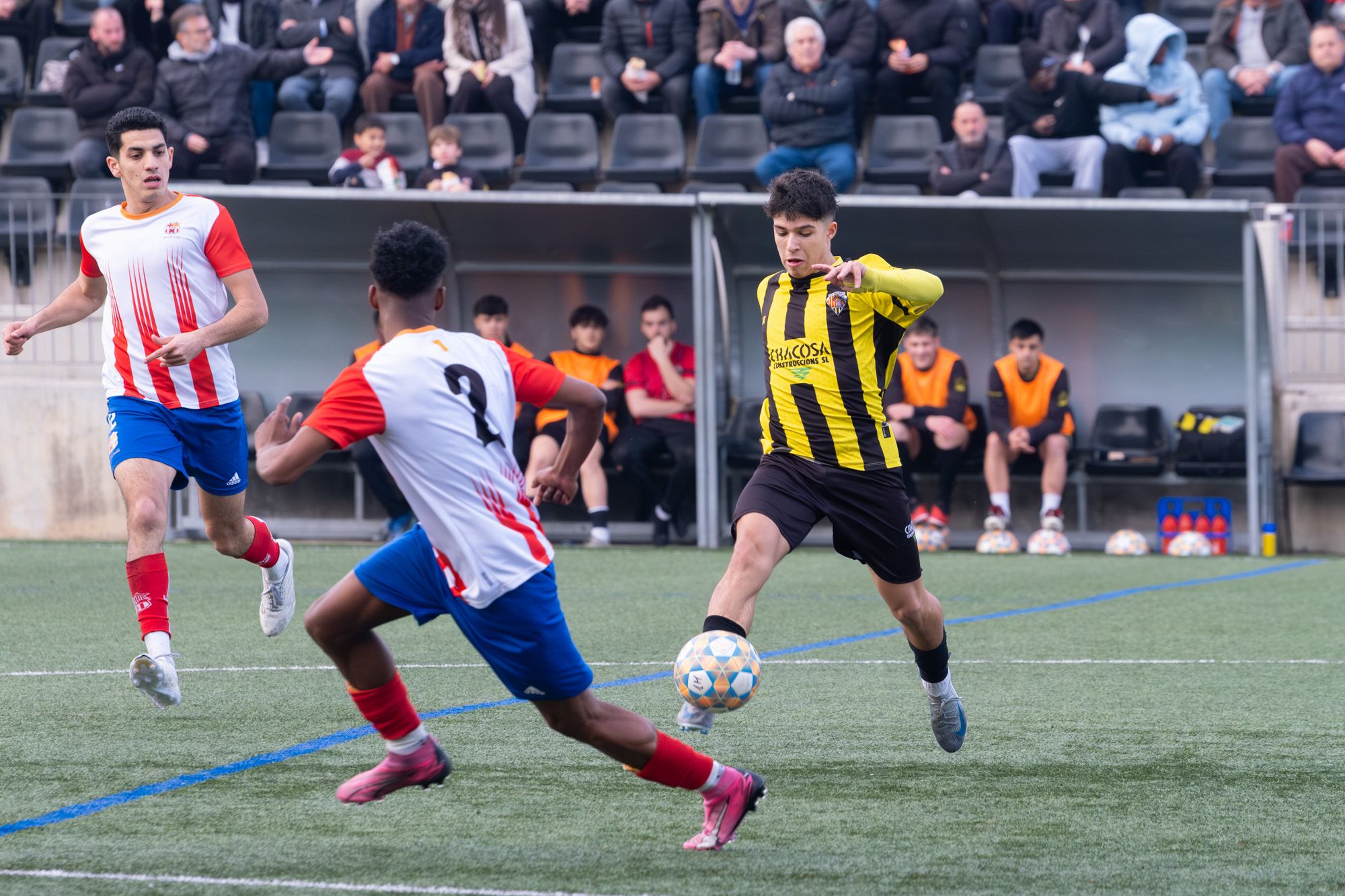 Un partit del CE Mataró. Foto: R.Gallofré