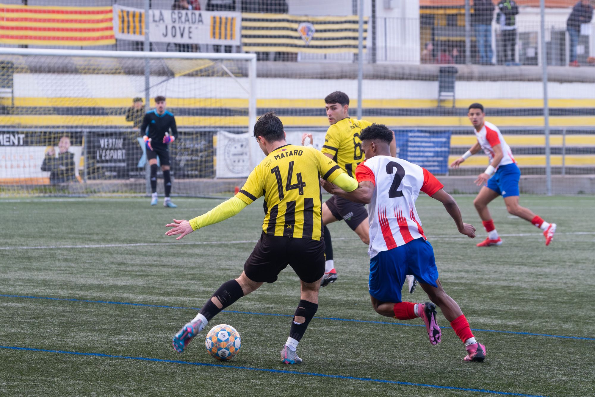 Un partit del Mataró Foto: R.Gallofré