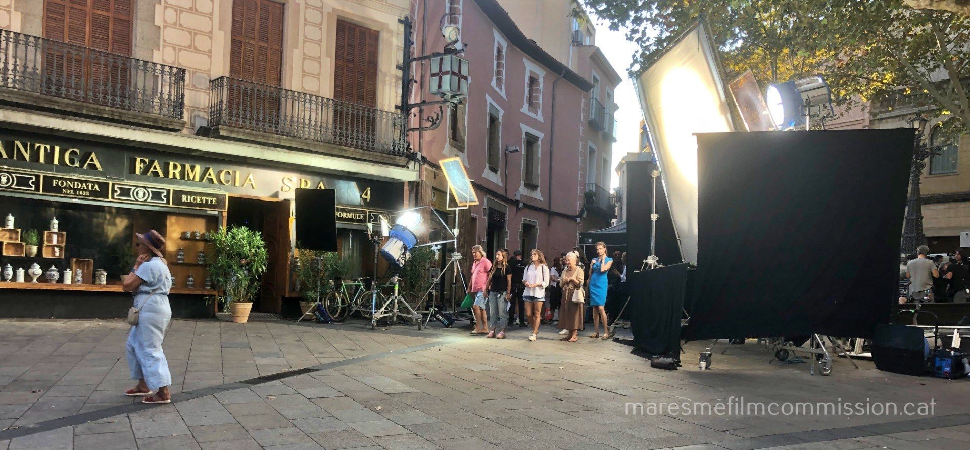 Rodaje en Mataró Rodaje en Mataró