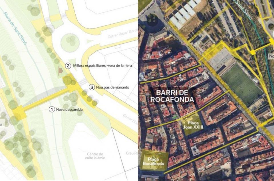 Passarel·la de Rocafonda