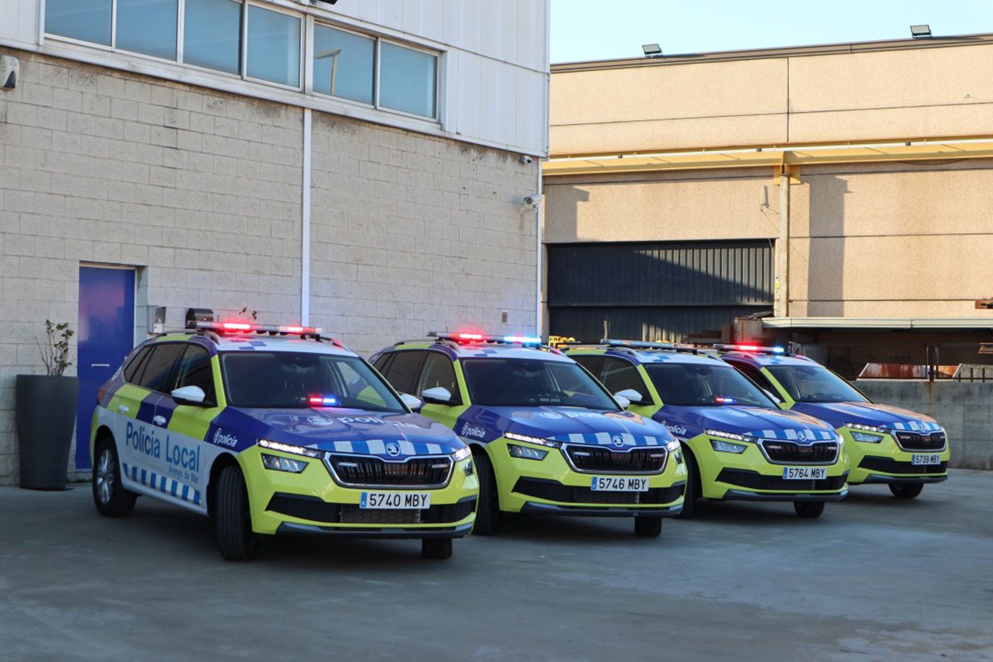 La Policia Local d'Arenys de Mar, que ha aconseguit reduir els delictes un 30%