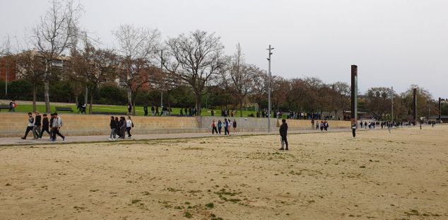 El Parc Nou, durant la Marxa El Parc Nou, durant la Marxa