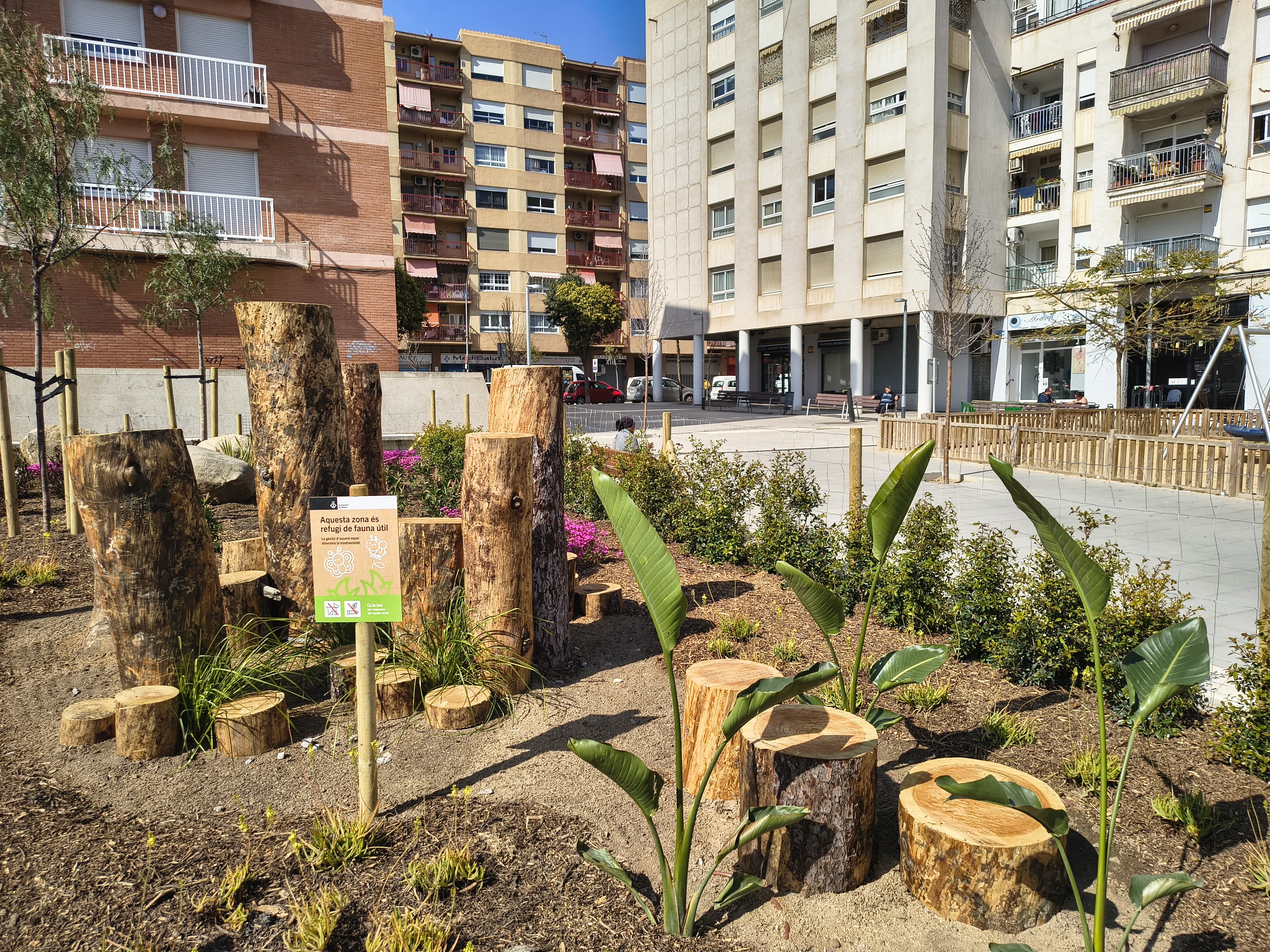 Jardineria al Pla d'en Boet. Foto: V. B. 