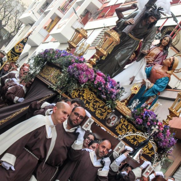 La Processó de Dimarts Sant de la Verònica. Foto: J. Merino