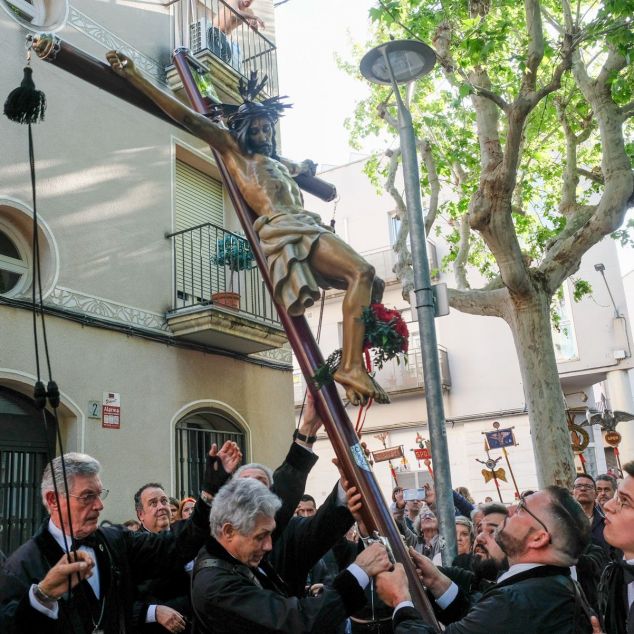 Recogida del santo Cristo. Foto: Carme Francés