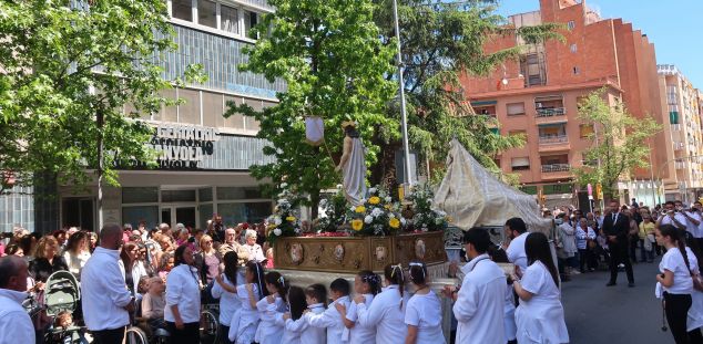 Momentos de la Procesión Infantil de Cristo Resucitado. Foto: J. Merino Momentos de la Procesión Infantil de Cristo Resucitado. Foto: J. Merino