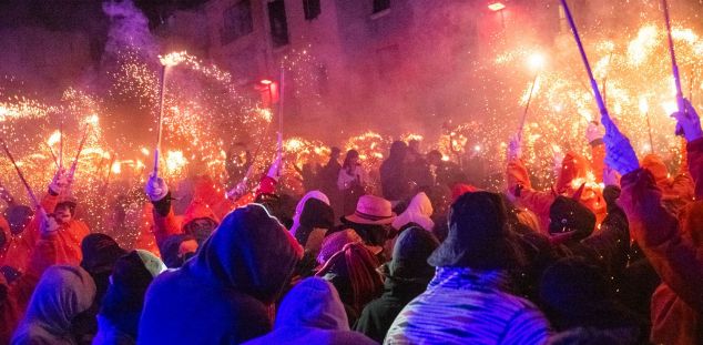 Sant Jordi Fogonada. Foto: R.Gallofré