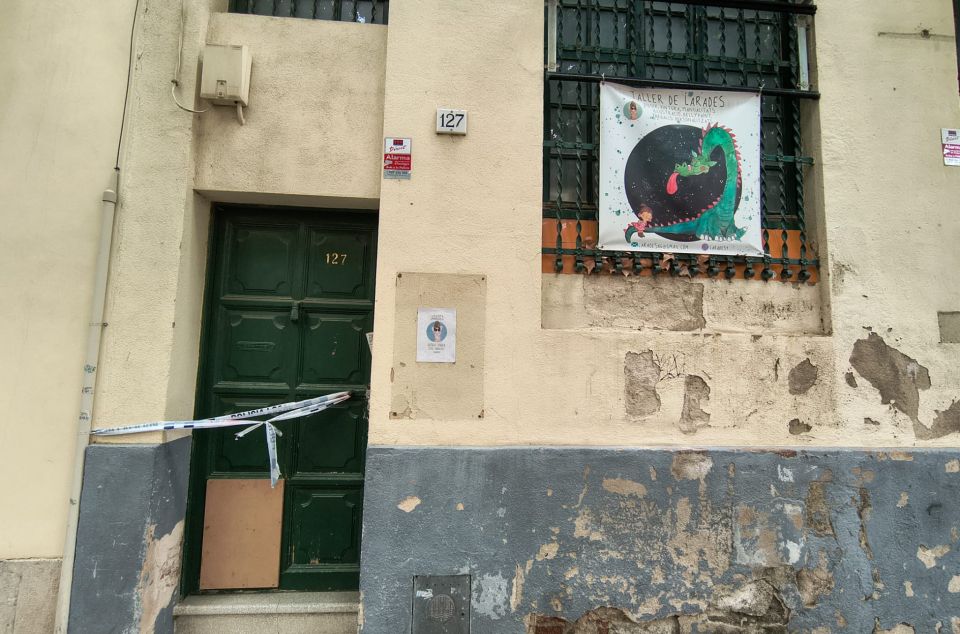 El taller de l'artista a La Riera El taller de l'artista a La Riera