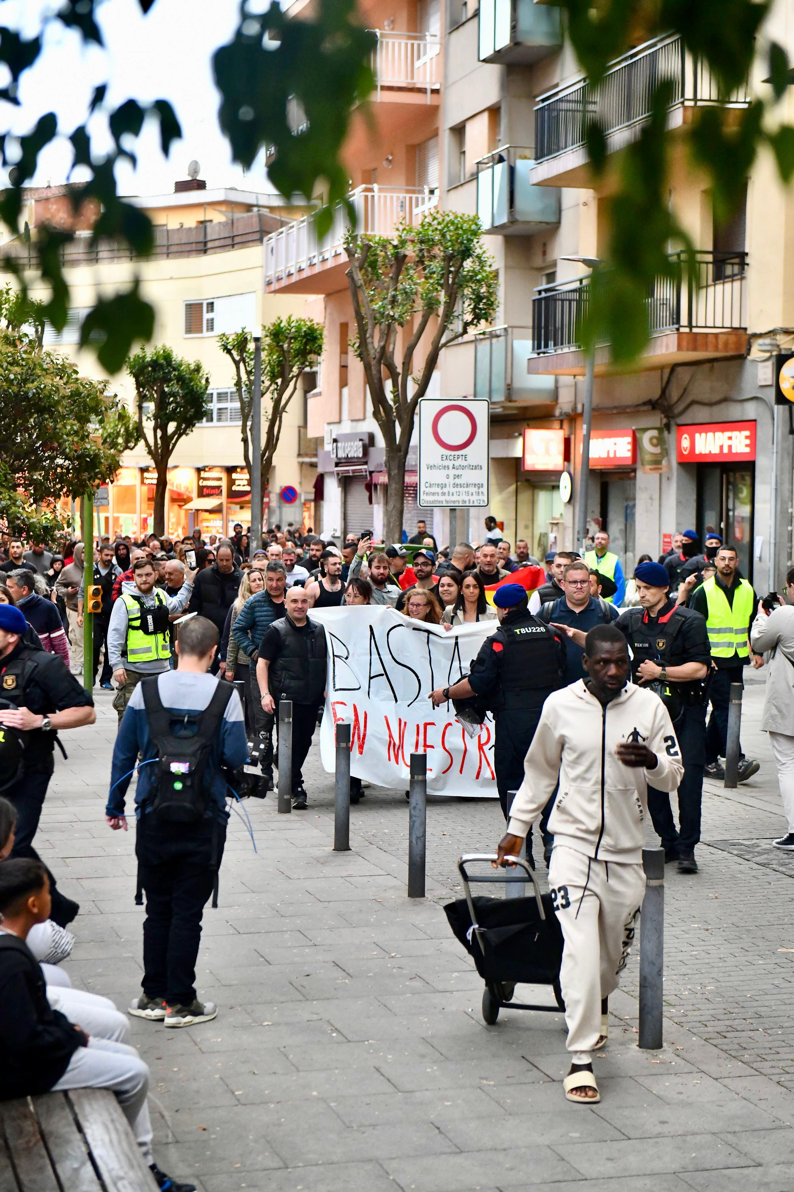 Manifestació veïnal a Cerdanyola