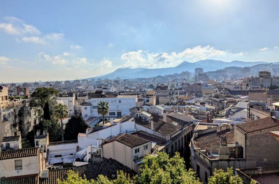Vista aèria sobre part de Mataró, capital del Maresme
