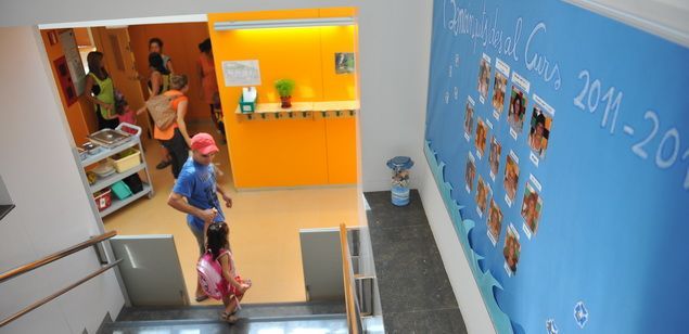 Pares a l'escola bressol Els Menuts