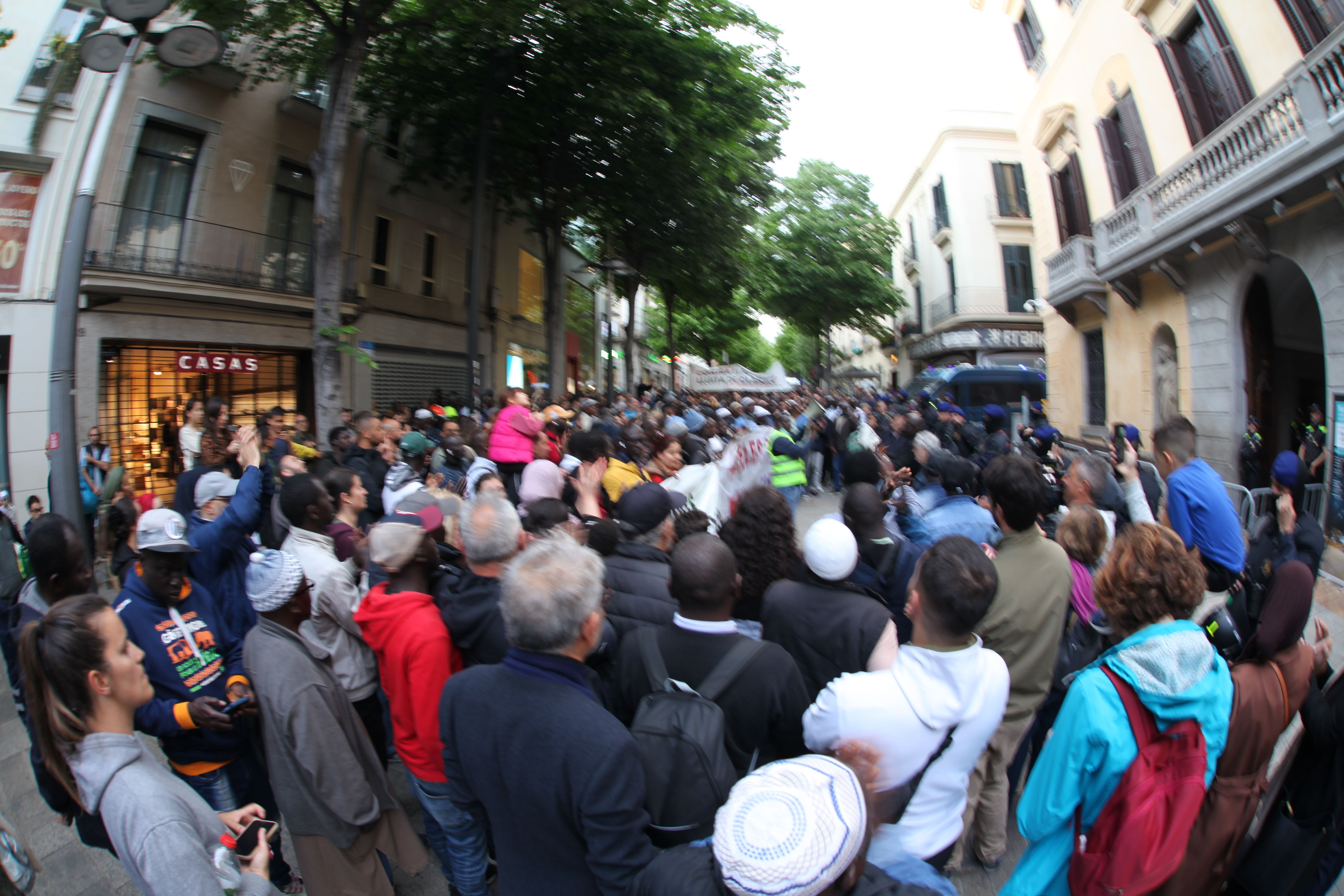 Manifestació Sindicat Habitatge. Foto: Lluís Rugama Manifestació Sindicat Habitatge. Foto: Lluís Rugama