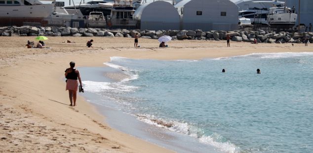 Platja de Premià de Mar. Foto: ACN Platja de Premià de Mar. Foto: ACN