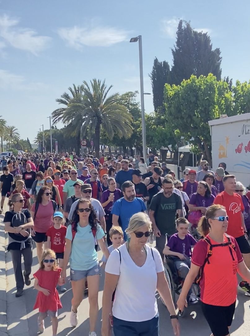 10a Caminada de l'Arboç: Una altra demostració del múscul solidari de Mataró