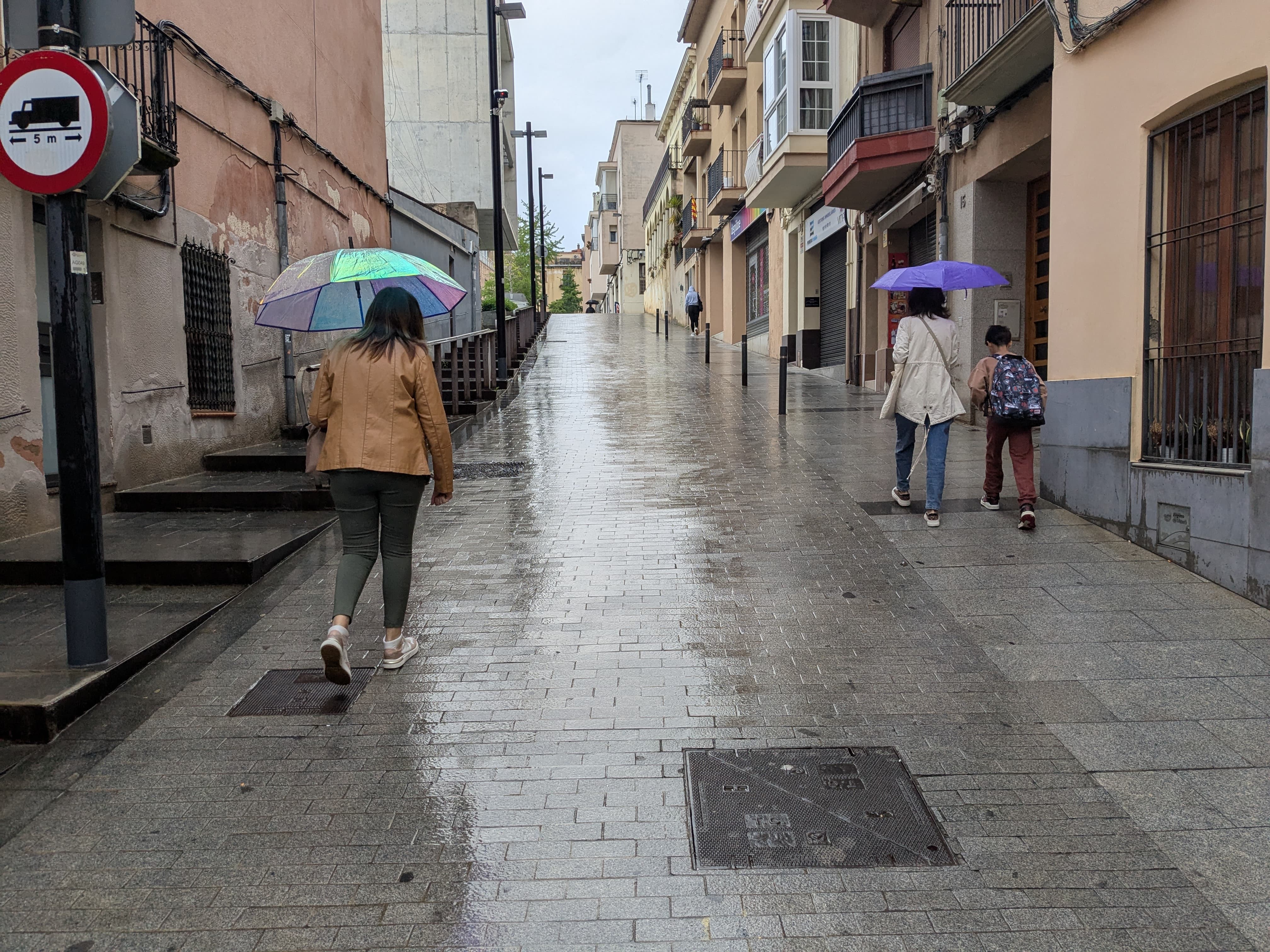 Lluvia en Mataró