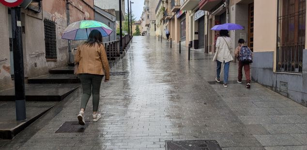 Lluvia en Mataró