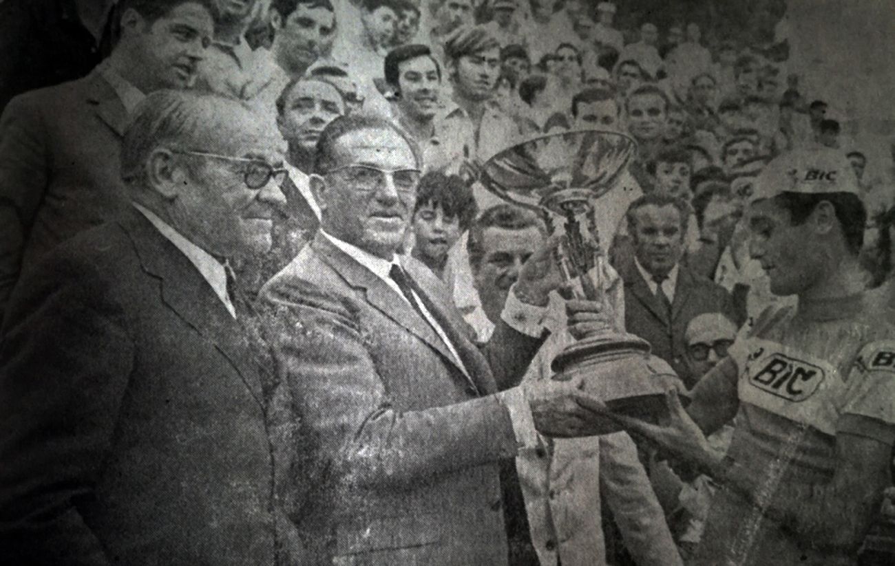 El alcalde franquista de Mataró, Pedro Crespo