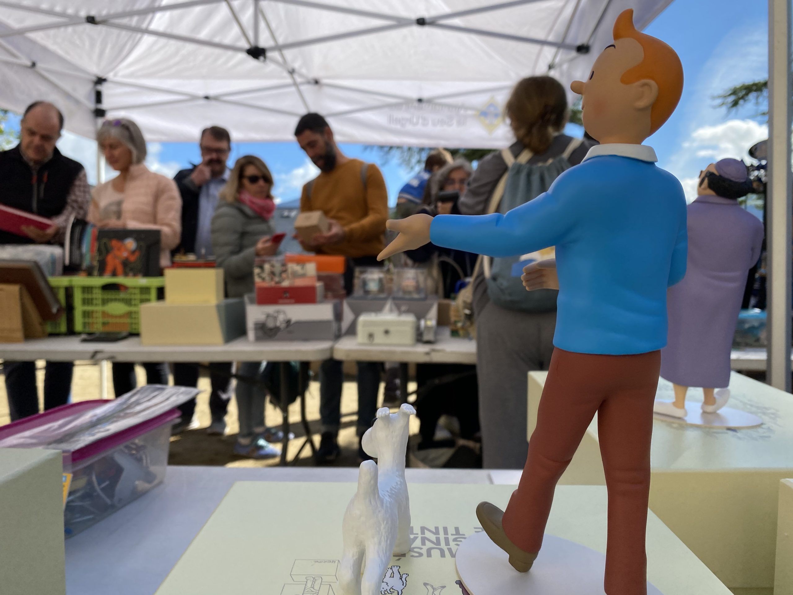 Mataró és la capital del còmic en català durant tot un dia. Foto: Tintinaires Catalunya
