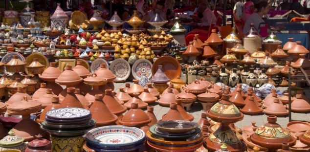 La típica ceràmica marroquina La típica ceràmica marroquina